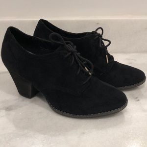 Dr scholls cheer black ankle boot 7.5